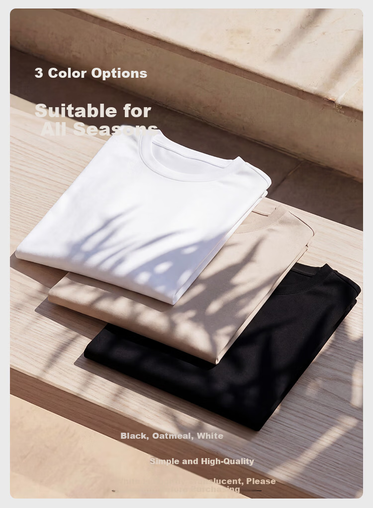 JD Jingzao 80-Count Liquid Ammonia Cotton Women's New Trendy Base Layer Short Sleeve Spring T-Shirt Black L 12