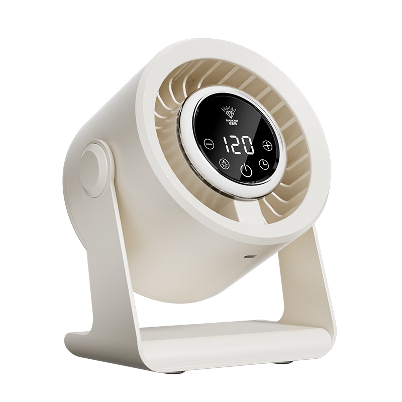 DIAMOND 26 New Model No-Drill Wall Fan Table Fan Wall-Mounted Small Fan Multi-Purpose Electric Fan Kitchen Office Desktop Student USB Circulation Fan Outdoor Ultra-Long Wireless Battery XR