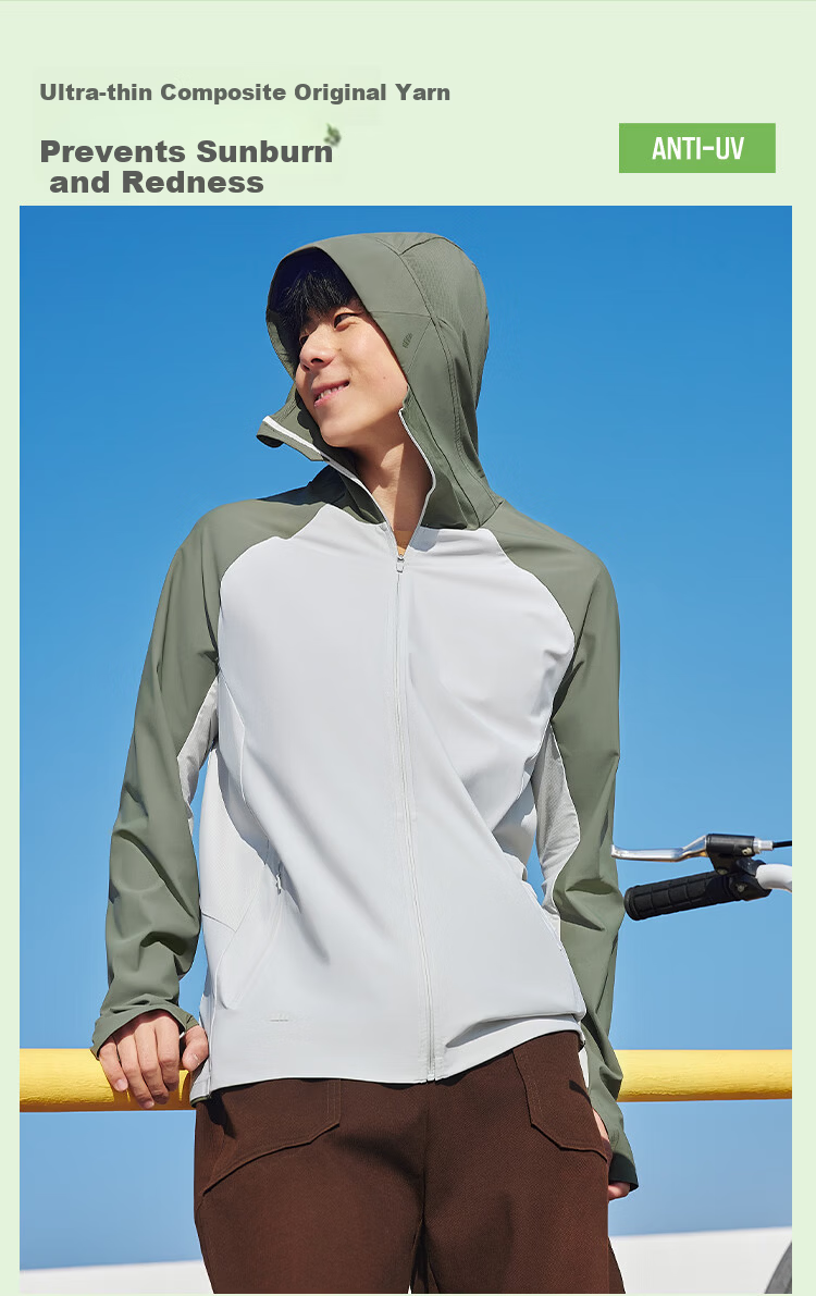 Beneunder Ice Silk Sun Protection Jacket for Men UV Protection Cooling Breathable Outdoor Fishing AL106 17