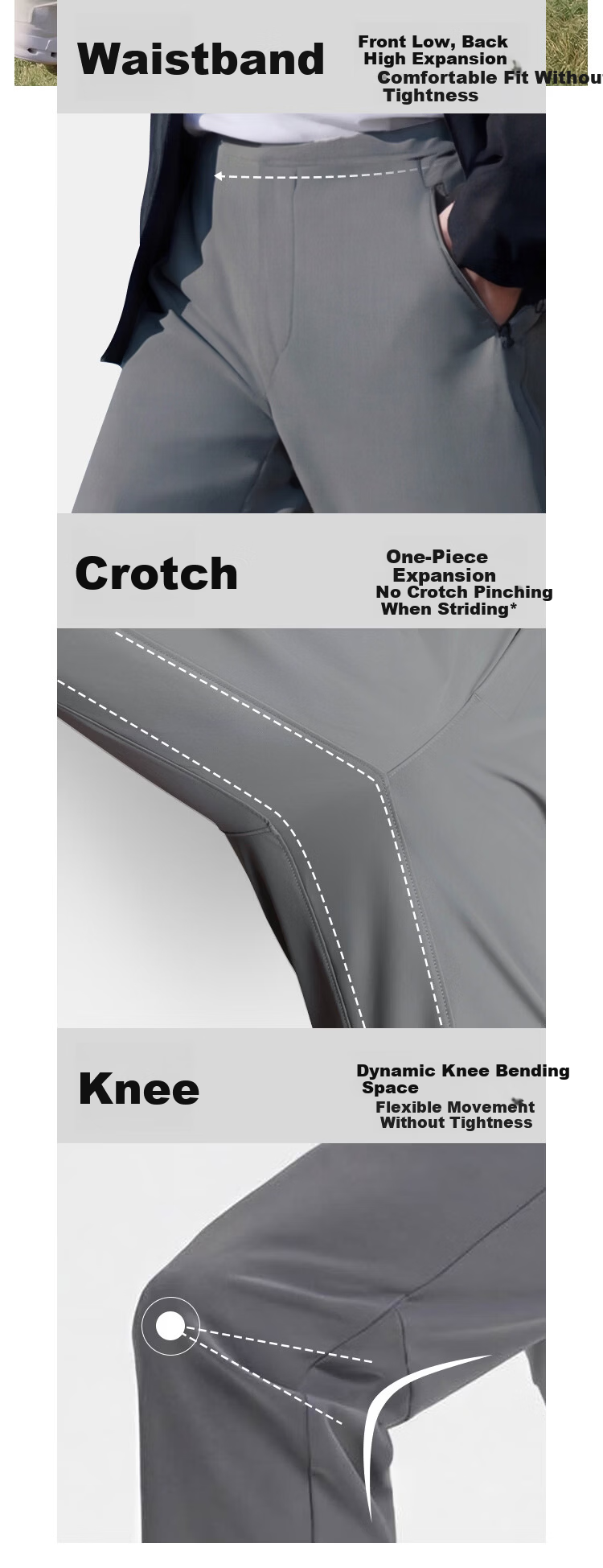 JD Jingzao New Quick-Dry Pants Spring Summer Men's Sports Pants Outdoor Ice Silk Sun Protection Running Fitness Casual Pants Carbon Gray S 15