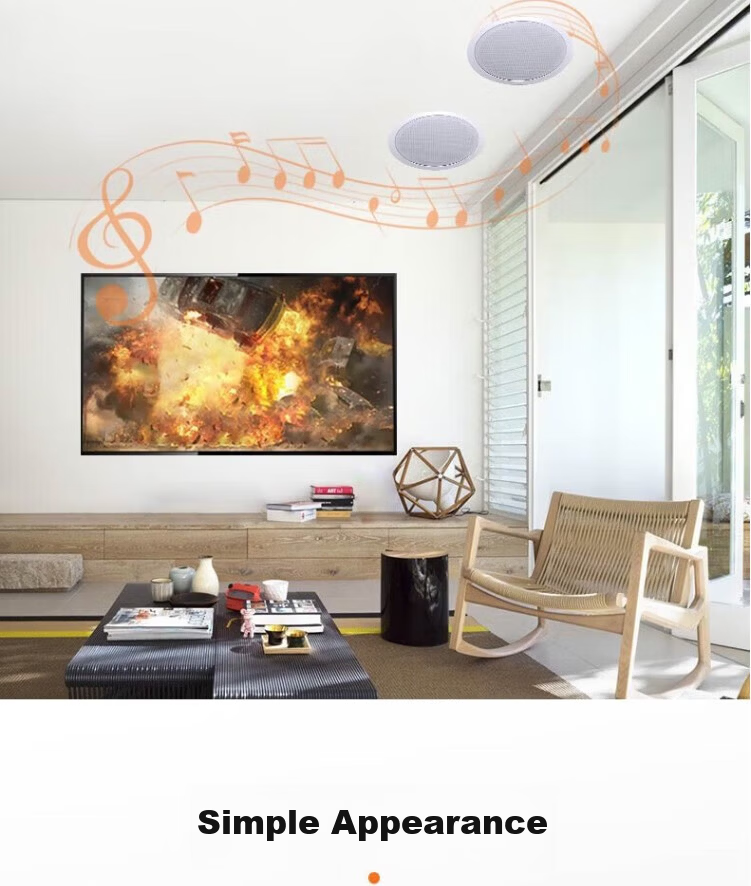 JBL CSS8006BM 6.5-Inch Ceiling Speaker Embedded TV Living Room Background Music Ceiling Speaker Commercial Public Address Conference Room Constant Voltage Ceiling Speaker 3