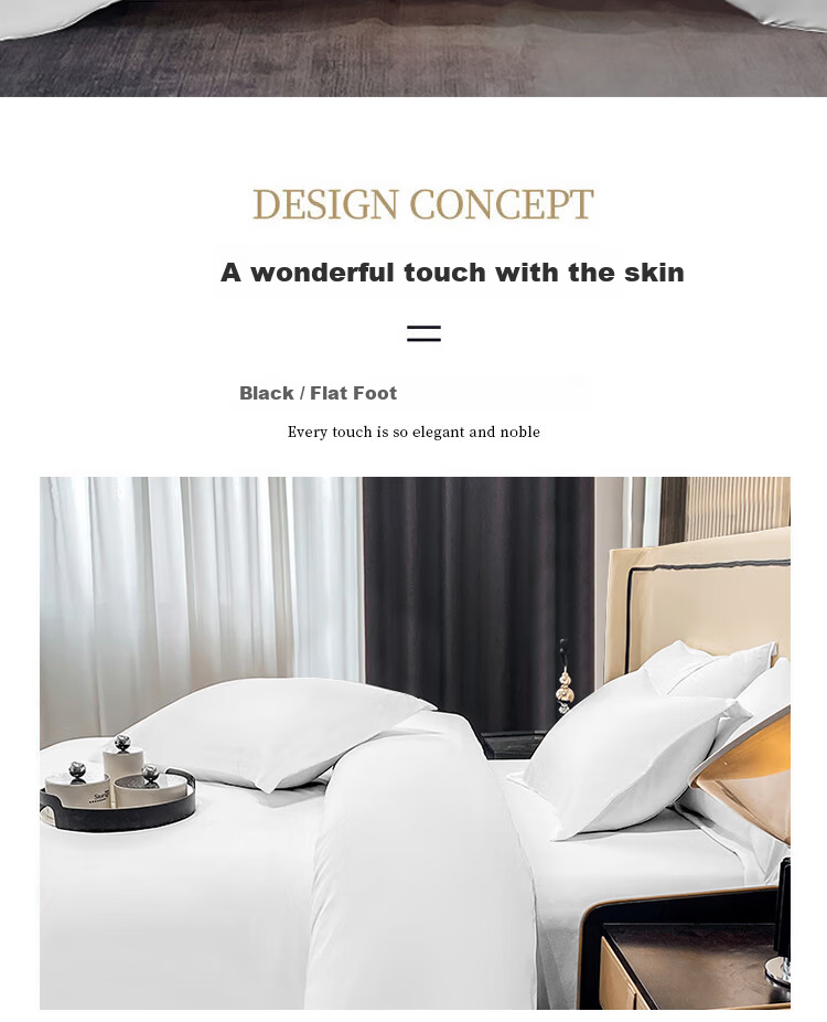 ZiiU Hotel Bedding Set 3-Piece Pure White Sheet Duvet Cover Pillowcase Silky Wrinkle-Resistant Durable 1.2m Bed White 2