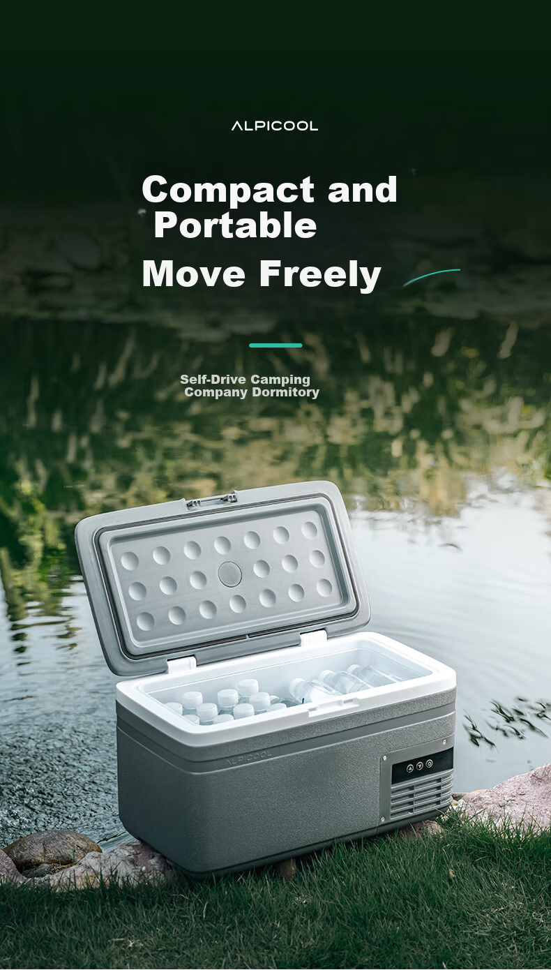 Alpicool 2025 New Car Refrigerator Dual-Use MG15 Portable Mini Fridge for Dormitory 6