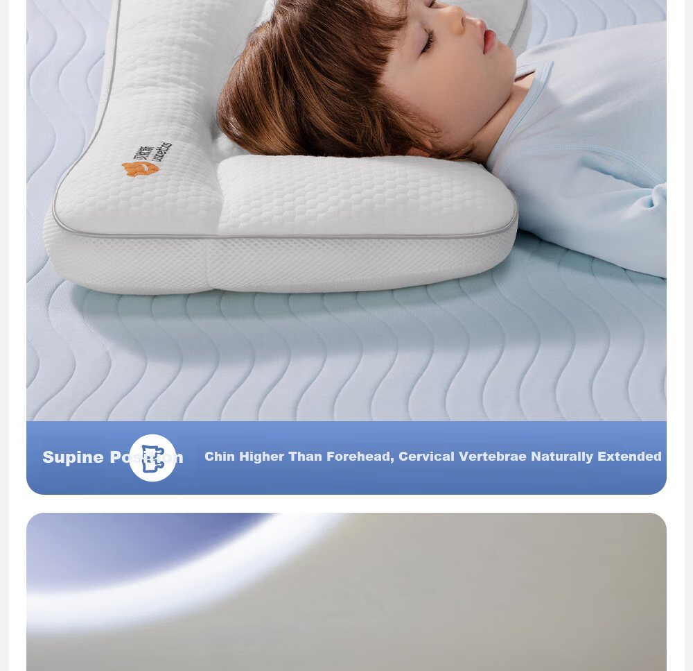 Betis Children's Pillowcase 1-3 Years Neck Support Baby Growth Pillow Four Seasons Universal H1 Fun Duck Pillowcase 12