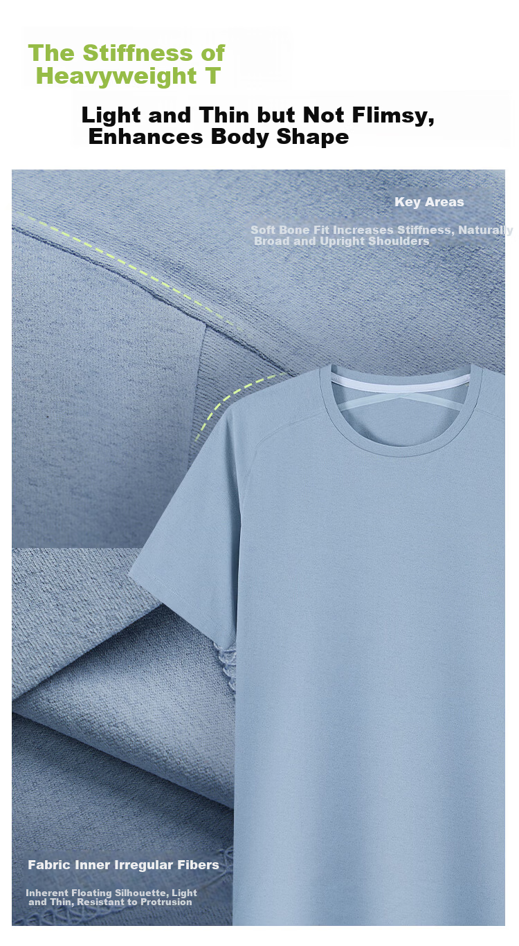 JD Jingzao New Quick-Dry Sweat-Resistant Sports T-Shirt Spring Summer Outdoor Running Fitness Sun Protection Short Sleeve Men Ink Black XL 10