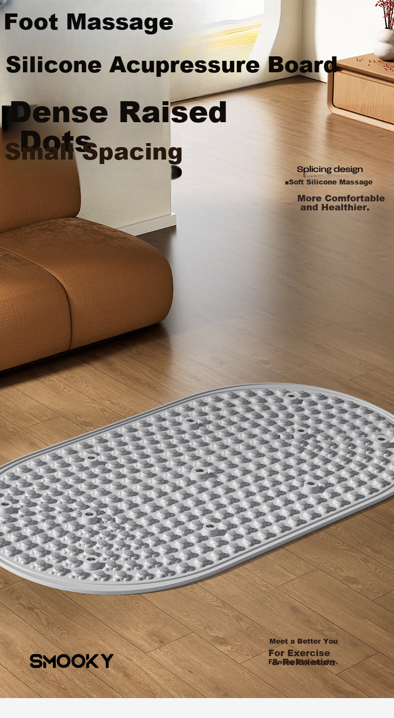 SMOOKY [Li Ruotong's Choice] Acupressure Board Cat Paw 11 Magnetic Arch Training, Ultra-Slow Running Foot Massage Pad for Toe Dredging 1