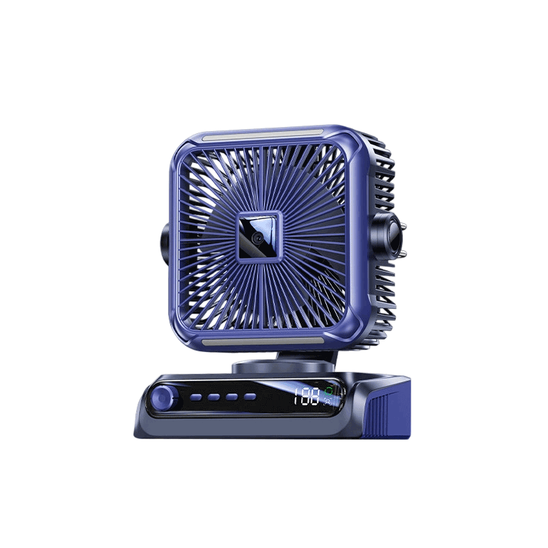 Inku AI Tracking Outdoor Cooling Fan Camping Rechargeable Fan Long Battery Life Large Capacity Portable USB Fishing Tent Warehouse Factory Cooling Device