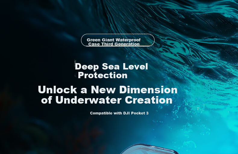 Llano Waterproof and Shockproof Case for DJI Pocket 4 Camera, Underwater 50m Diving Swimming Protective Cover for Pocket Gimbal Action Camera Accessories 3
