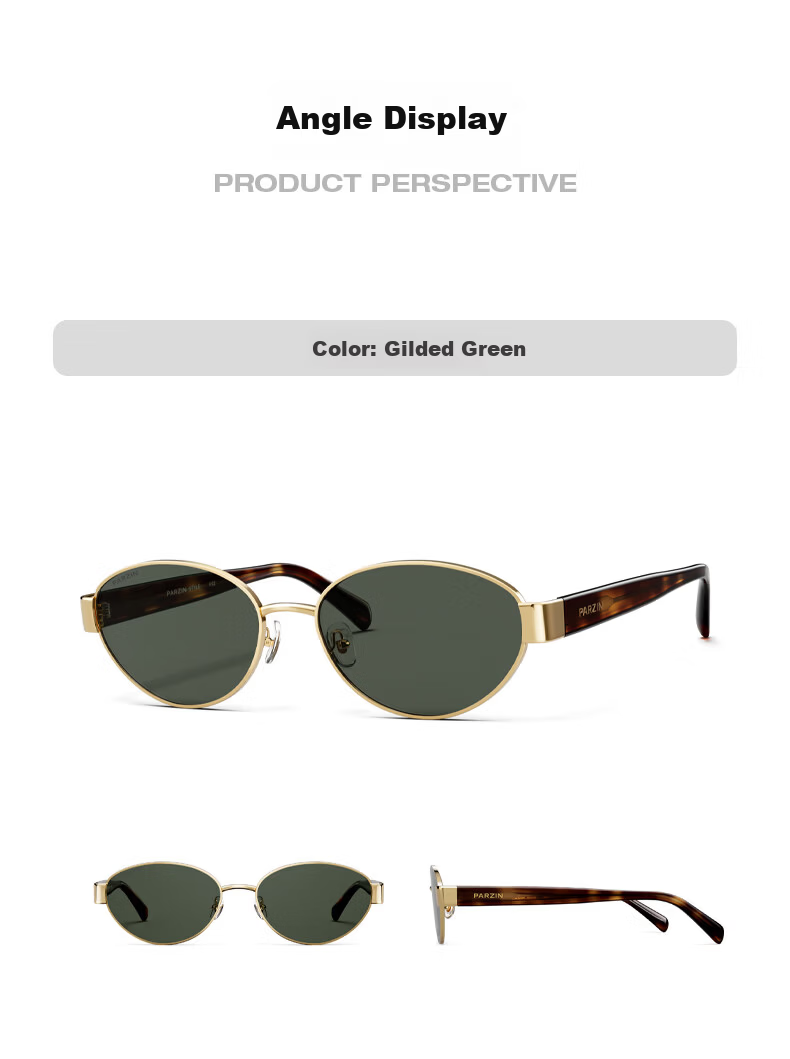 PARZIN Polarized Sunglasses Women 2026 New Vintage Style Relaxed Fit Sun Protection Driving Sunglasses Men PZ8601 10