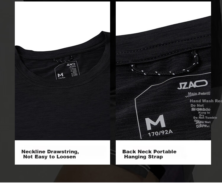 JD Jingzao D1 Quick-Dry Long Sleeve T-Shirt Men's 2026 Summer New Round Neck Women's T-Shirt Layered Cloud Gray S 12
