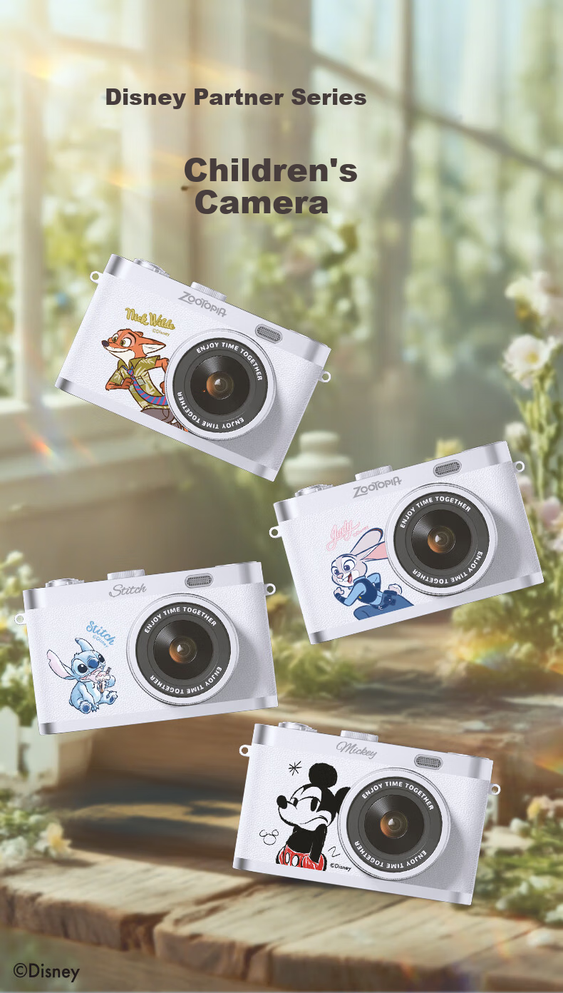 Disney Zootopia Kids Camera Student CCD Camera HD Shooting Toy for Boys and Girls Children's Day Gift 1