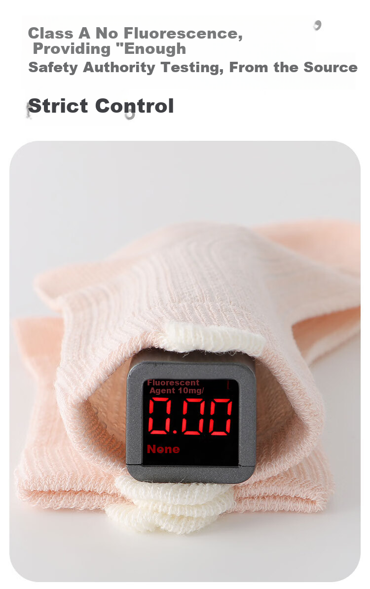 Beingmate A-Class Pure Cotton Baby Socks Newborn Cotton Socks Spring Summer Mesh Socks Non-Binding Breathable Seamless Mid-Calf Socks 6