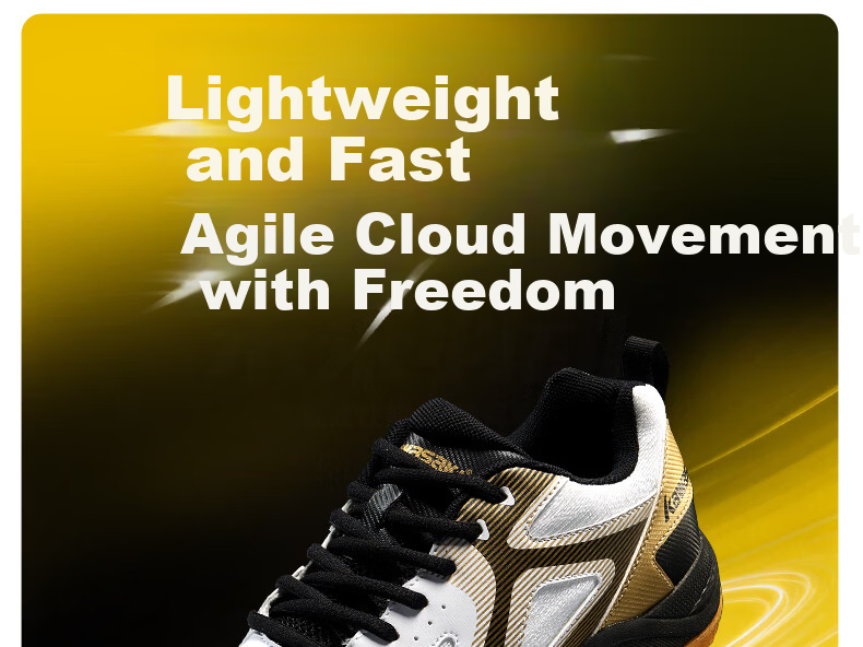 KAWASAKI Badminton Shoes Gale LITE Shock Absorption Wear-Resistant Non-Slip Running Training Sports Shoes D32035 White Gray Size 41 13