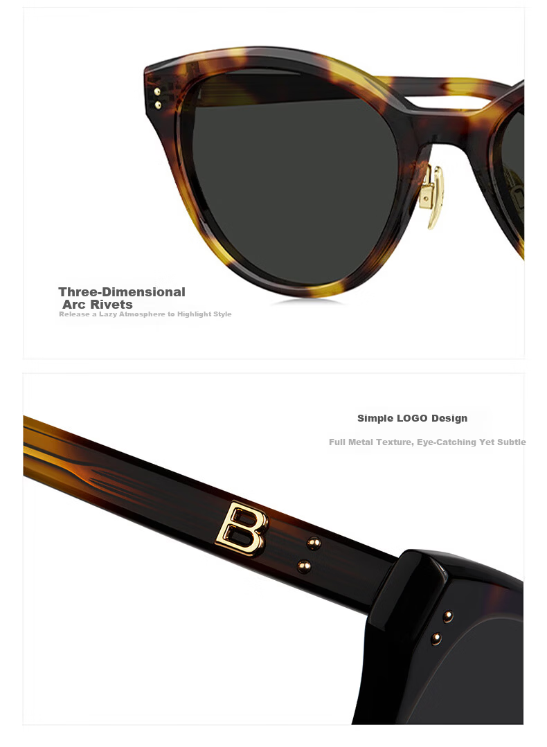 BOLON Bolon Eyewear 2026 New Ding Yuxi Cat Eye Sunglasses UV Protection Unisex BL3262C10 6