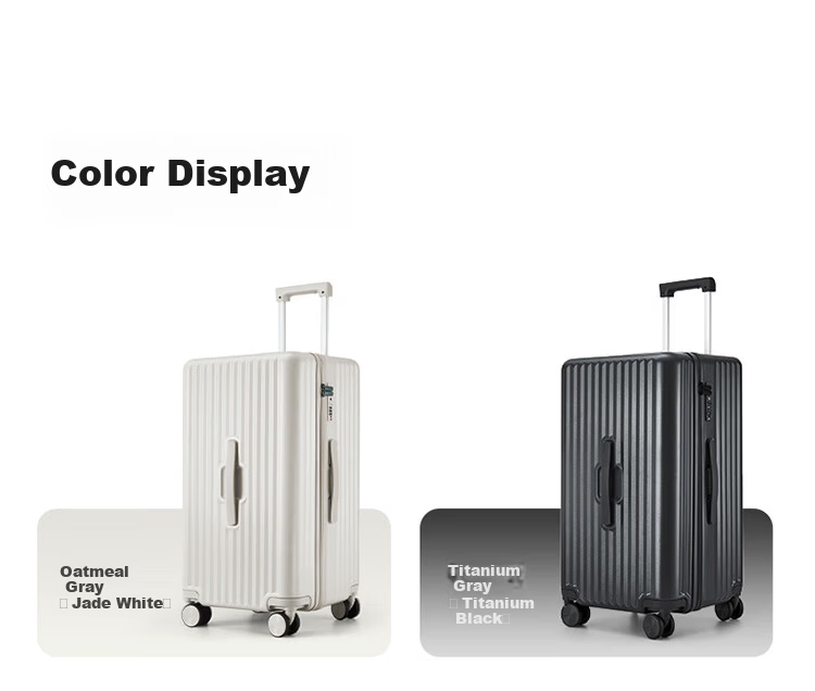 KALA·Y Luggage, 28-Inch Large Capacity Cube Suitcase, Trolley Case for Men And Women Students, Travel Case, Pure PC Password Lock Box 17