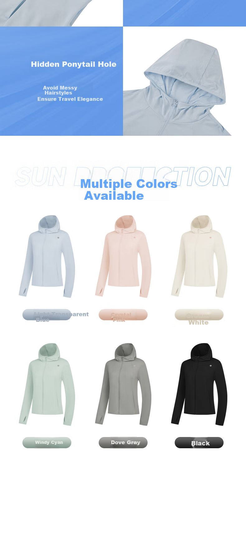 Jordan Ice Skin 4.0 Men's Sunscreen Jacket Cold White Skin UPF100+ 2026 Summer New Outdoor Lightweight Breathable Coat 50