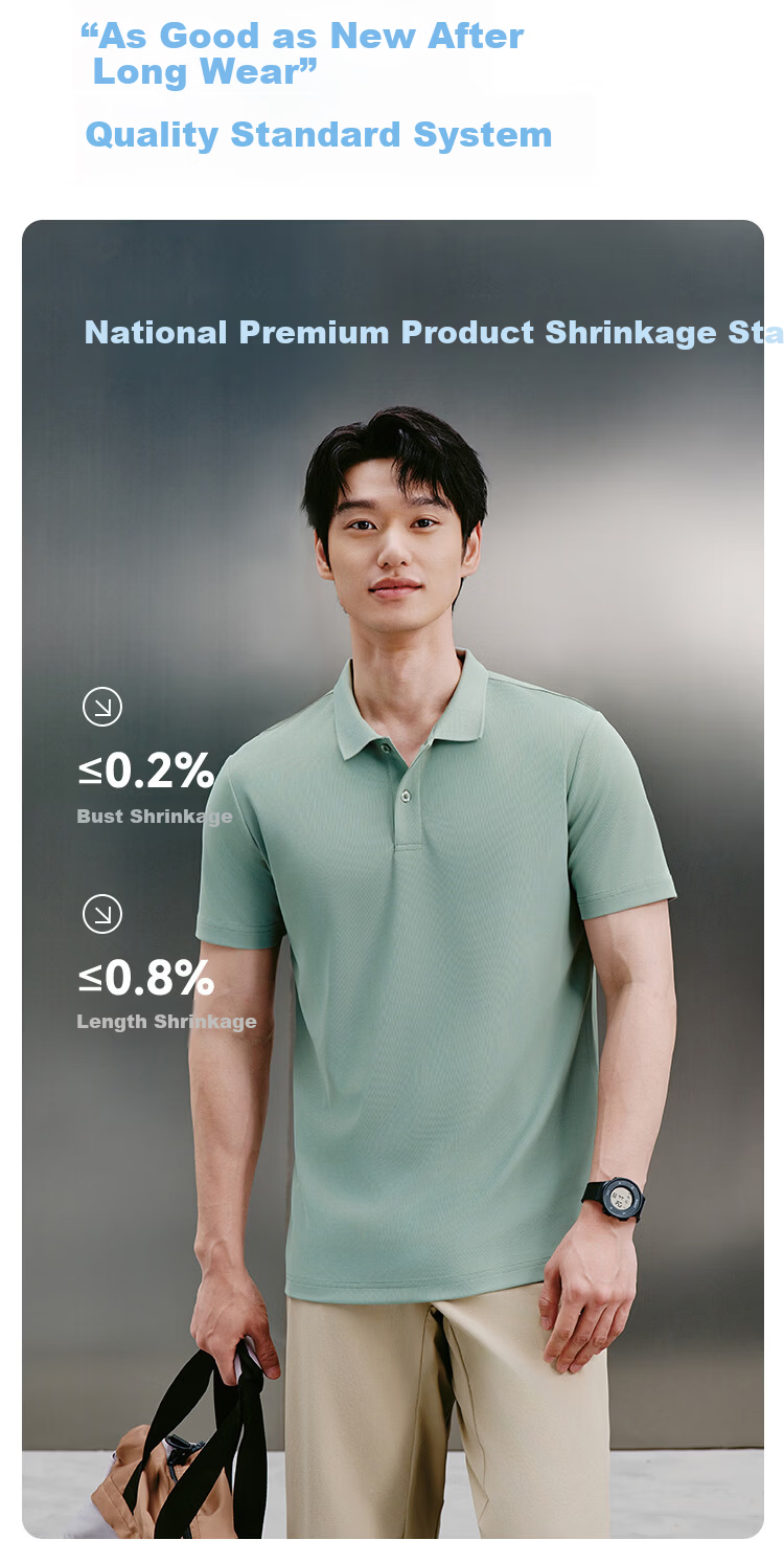 JD Original Summer Sports Short-Sleeve Men's T-Shirt Polo Shirt for Running, Fitness, Outdoor Quick-Dry Clothing Light Blue 3.0 3XL 12