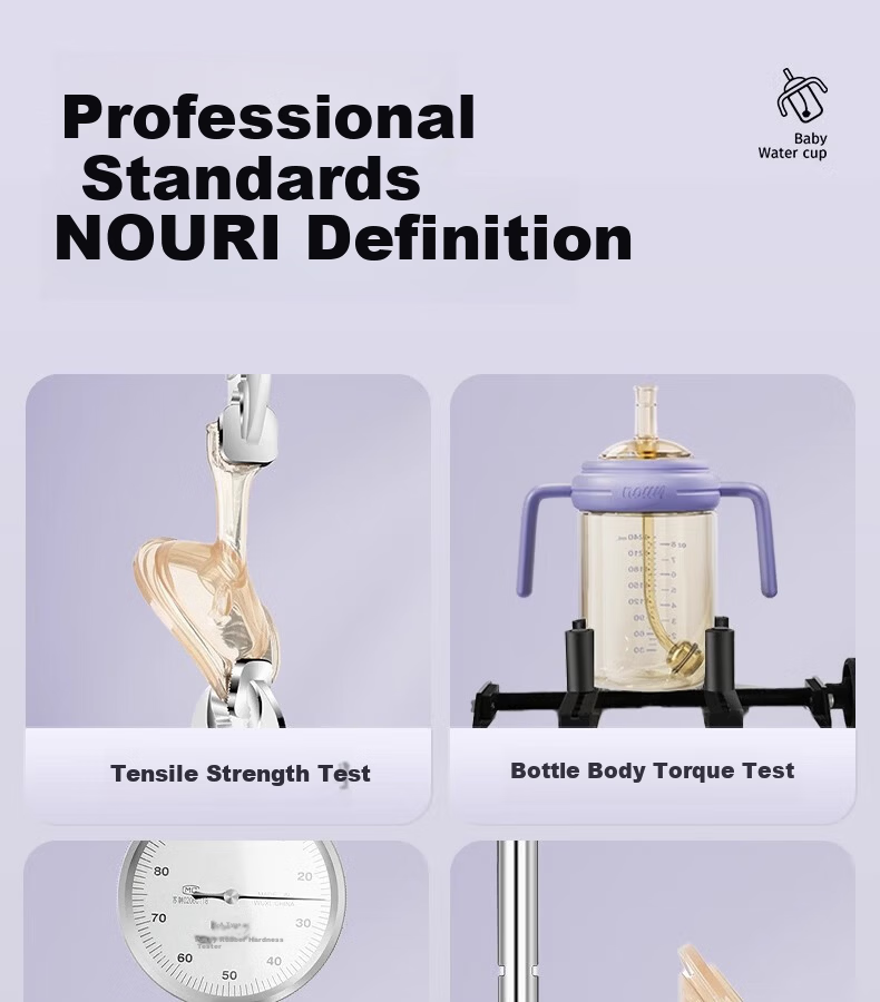 NOURI Dream Planet Series Baby Bottle Original Angled Nipple Size S 0-3 Months Single Pack 15
