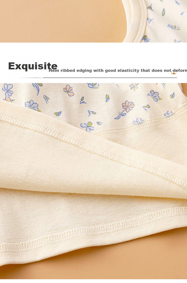 Bejirog Elderly Women's Cotton Vest with Padded Bra, White, Size 3XL 10