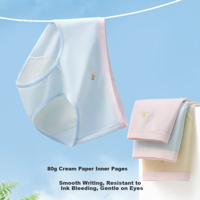 Like UU Girls' Developmental Safety Underwear Moisture-Wicking Antibacterial 5A Period Leak-Proof Comfort Panties