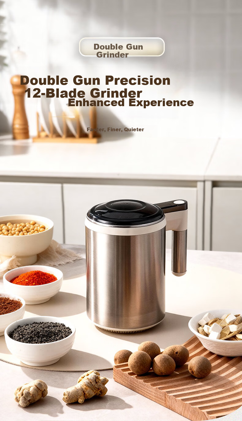 Suncha Ultra-Fine Grinder Household Herbal Powder Mill Small Grain and Pepper Grinding Machine 1