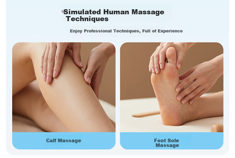 Jeeback Spine Comfort Leg Massager Calf Massager Kneading Heat Foot Therapy Machine Practical Birthday Gift for Parents Elders Boyfriend Girlfriend Students Back to School Season 9