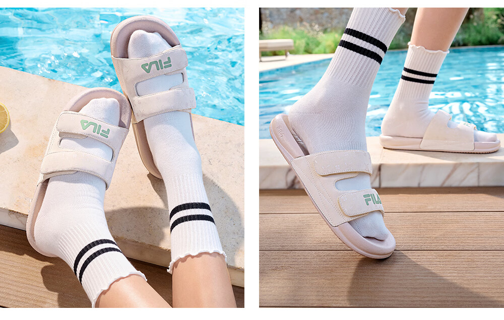 FILA Drift Boat 2 Women's Sports Sandals 2026 Summer New Women's Beach Slippers 21