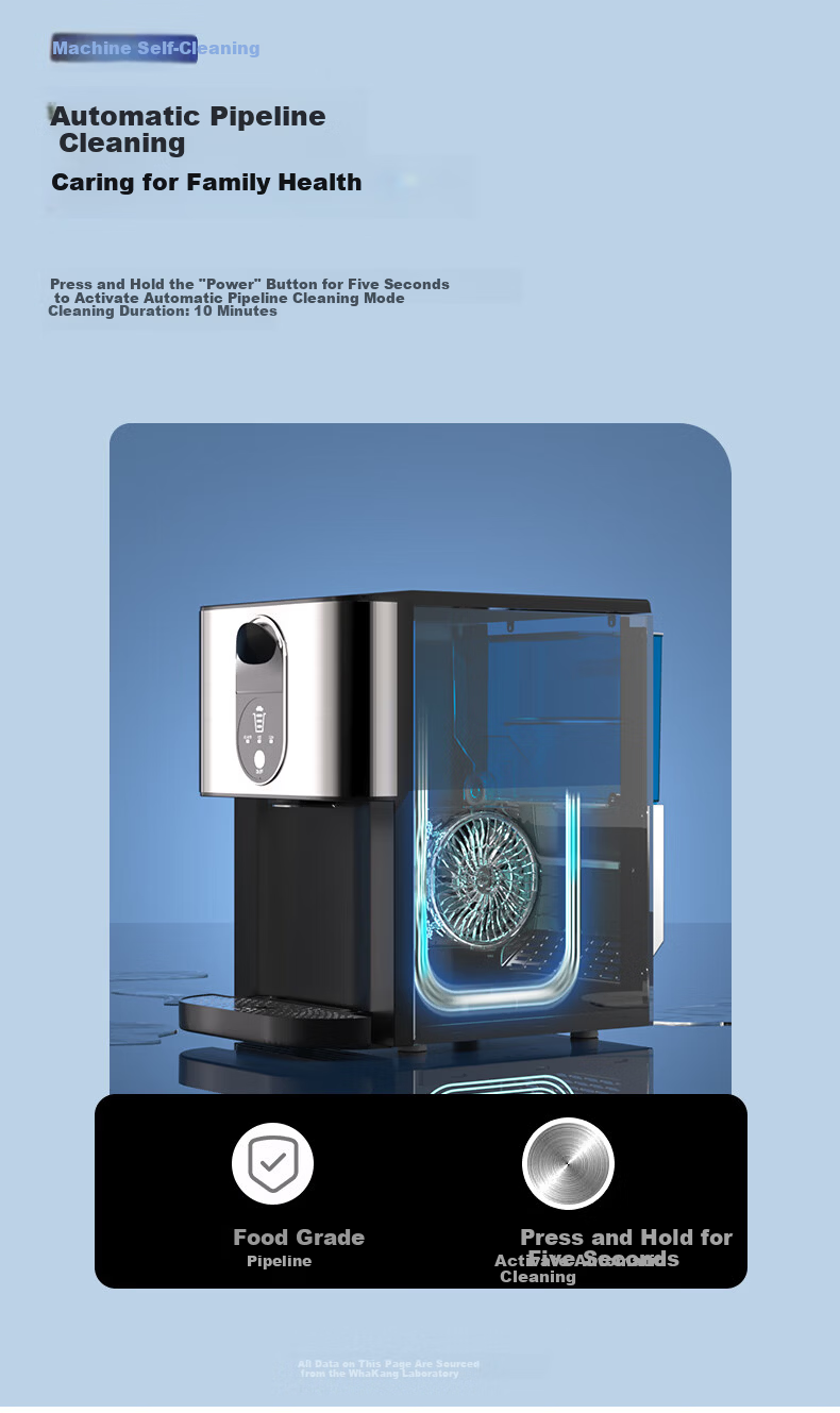 Hicon Ice Maker Household Fully Automatic Commercial Dual-Use 30kg Large Capacity Non-Melting Pellet and Cube Ice Maker 15
