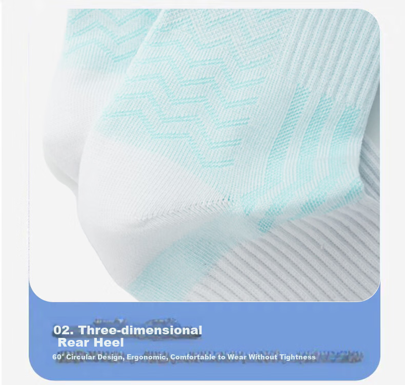 361° Authentic Unisex Spring Summer Sweat-Absorbing Breathable Mid-Calf Socks Men's Odor-Resistant Sports Long Socks Gray - 6 Pairs One Size 16