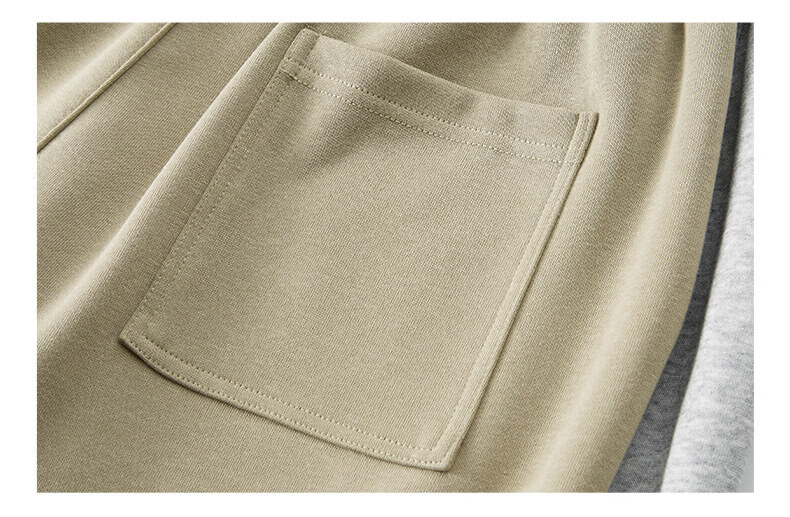 Fingercroxx IT American Style Casual Men's Summer Lightweight Breathable Loose Fit Five-Point Straight Woven Shorts Khaki 3XL 24