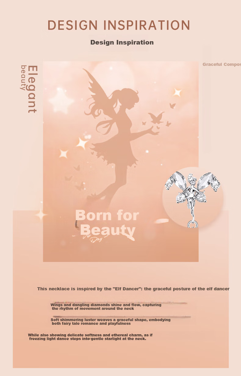 Disney Necklace for Women Exquisite Light Luxury Niche Birthday Gift for Girlfriend 1