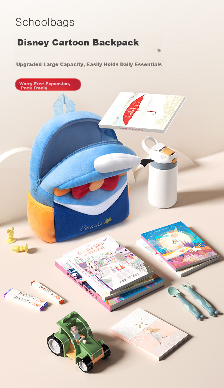 Disney Montessori Early Education Baby Cloth Book Infant Toy Luxury Book Newborn Gift Box First Birthday New Year Gift 8
