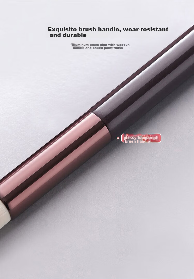 LiQing Round Head Gradient Lip Brush Set of 2 Multifunctional Concealer and Lip Makeup Brushes 6