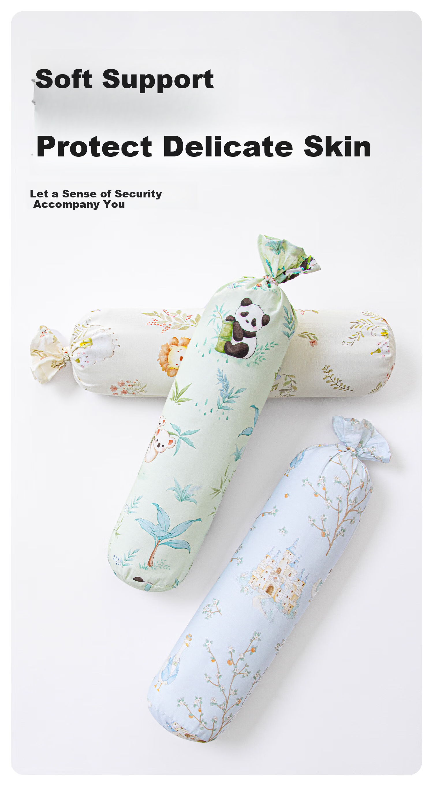 More Rabbit Baby Side Sleeping Support Pillow 0-6 Months Shaping Pillow Anti-Reflux and Turning Pillow for Infants 13
