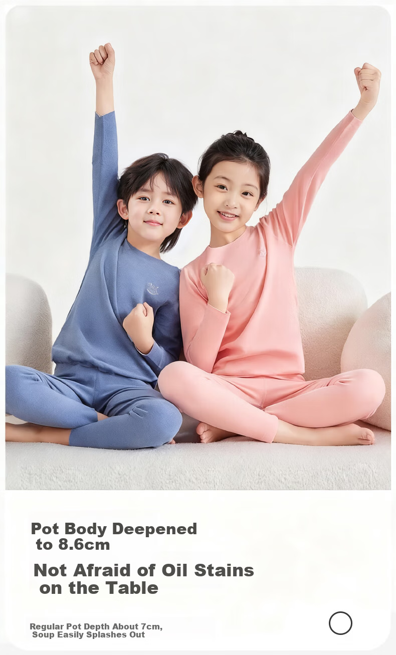 Modal Children's Thermal Underwear Set Seamless Fleece Thickened Heating Autumn Winter Baby Boys Girls Long Johns 7
