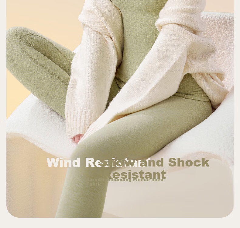 MiiOW Thermal Cashmere Silk Underwear Set Autumn Winter Thickened High Neck High Waist 2025 New Style 15