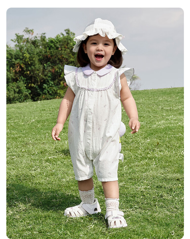 Balabala【balaOne】Baby Romper Infant Jumpsuit Girls 2026 Delicate Sweet Cute 20