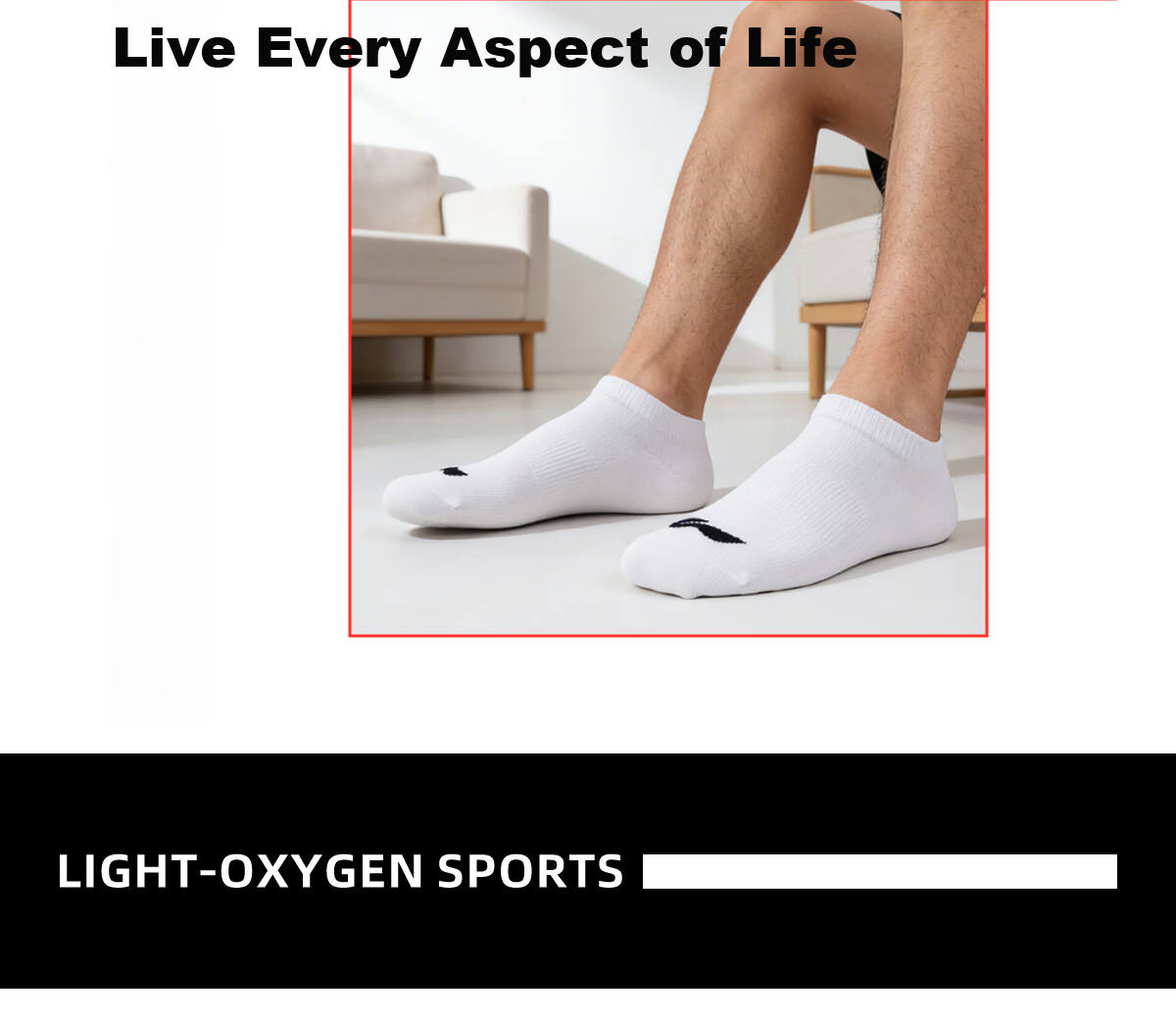 LI-NING Youth Boys Xinjiang Cotton Odor-Resistant Sports Long Tube Basketball Socks for Middle School Kids Autumn Spring 24