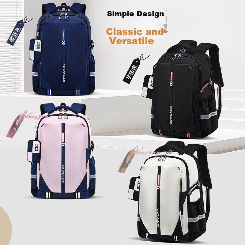 Dishuai Large Capacity Water-Resistant Breathable Lightweight Travel Backpack for Middle School, High School, and College Students