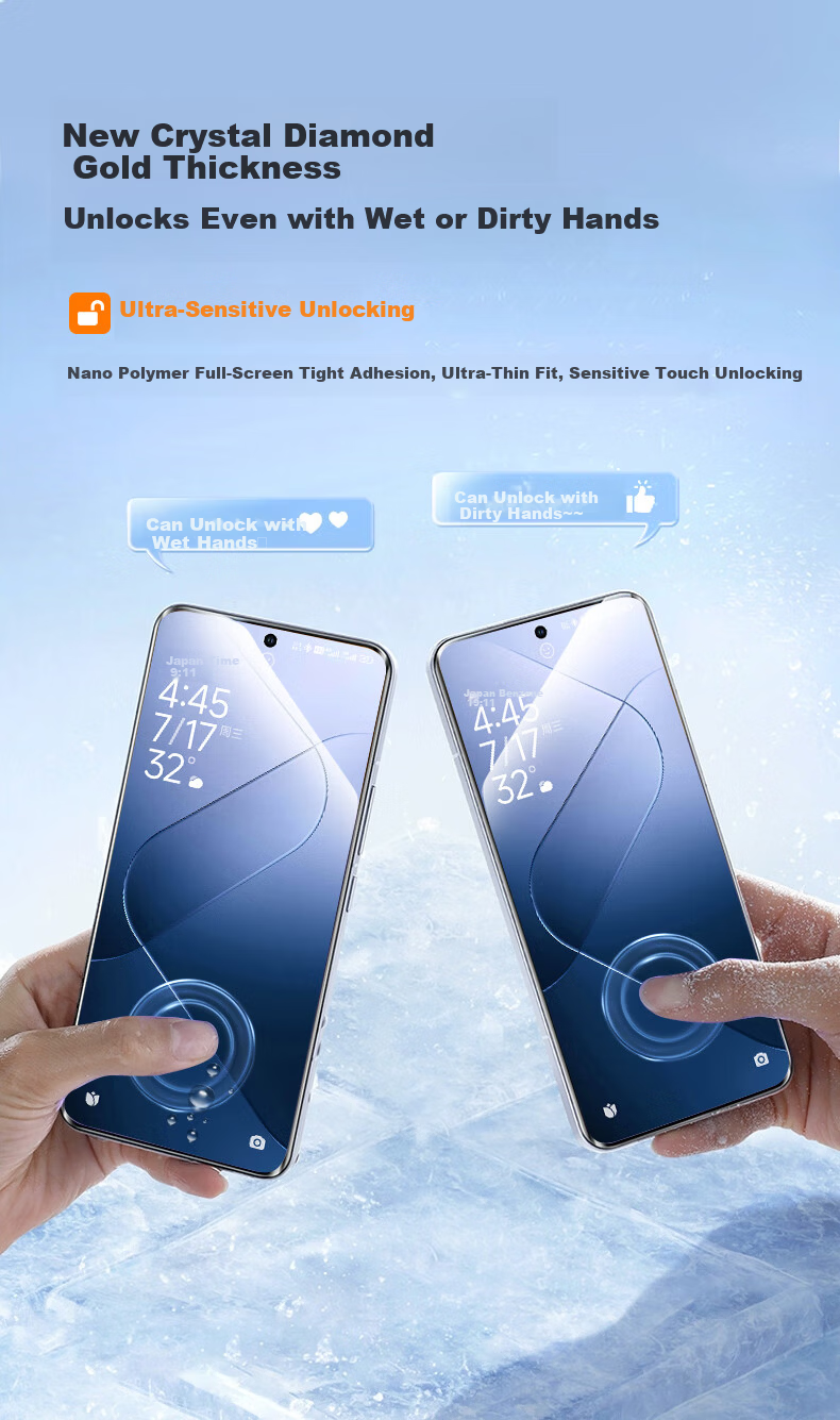DIVI [2-Pack] Tempered Glass Screen Protector for Redmi K80/K80 Pro, Redmi K80 Phone Film, Shatterproof Anti-Fingerprint Full Glass Ultra-Clear High Transparency 9