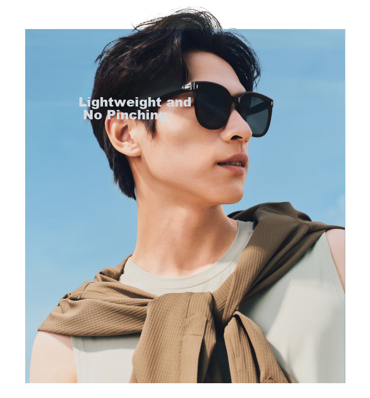 Beneunder Sunglasses Unisex UV Protection Cycling Driving Square Round Large Frame Outdoor FD020 2