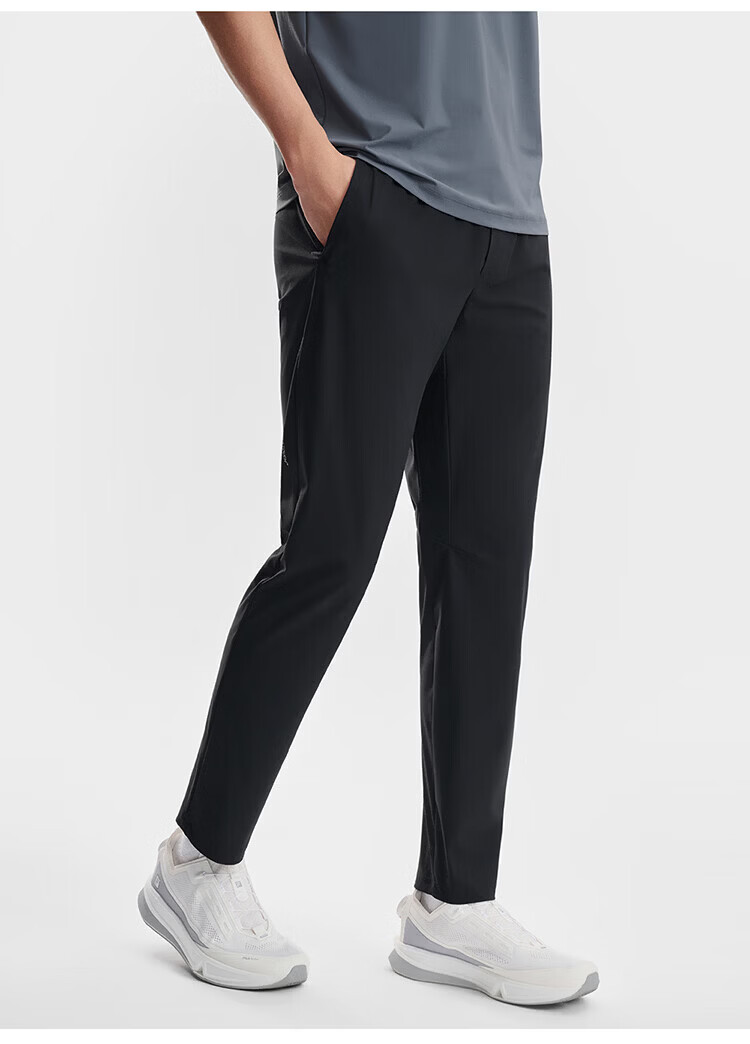FILA Official Men's Knitted Long Pants 2026 Spring Summer Cooling Breathable Fitness Straight-Leg Sports Pants 19