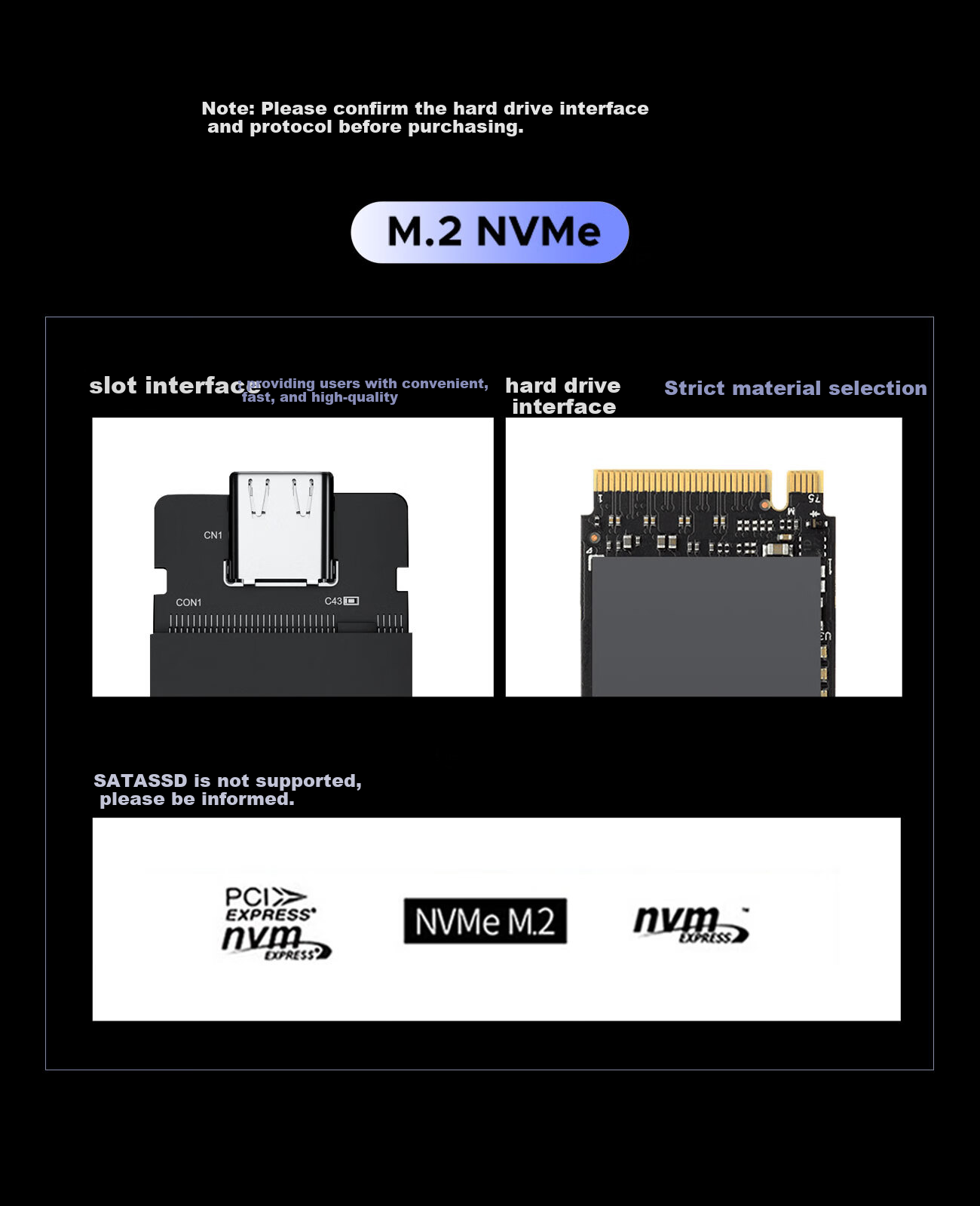 ORICO 80Gbps External Hard Drive Enclosure Compatible with Thunderbolt 5/4/3/USB4 M.2 NVMe Portable SSD Case for Mac Mini Computer Expansion F50 Gray 10