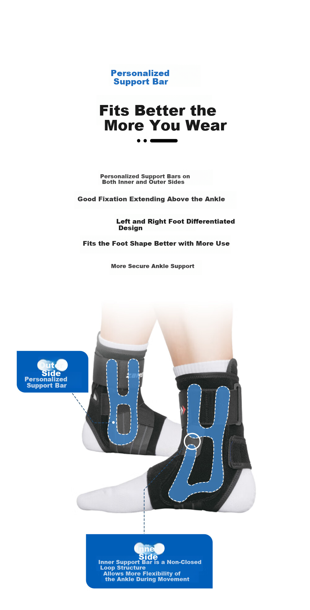 ZAMST Sports Ankle Brace Basketball Ankle Support A2-DX Stabilizing Ankle Brace Volleyball Ankle Support Hard Ankle Brace Trey Young Right LL 13
