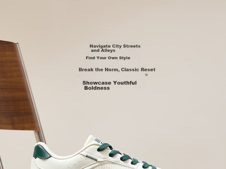 361° Men's Sports Shoes Soda Autumn Mesh Breathable Lightweight White Sneakers 672516626-4 3