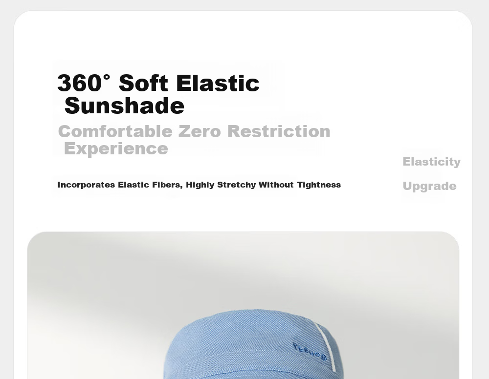 YEEHOO Baby Hat Spring Summer Boys' Casual Denim Bucket Hat 7
