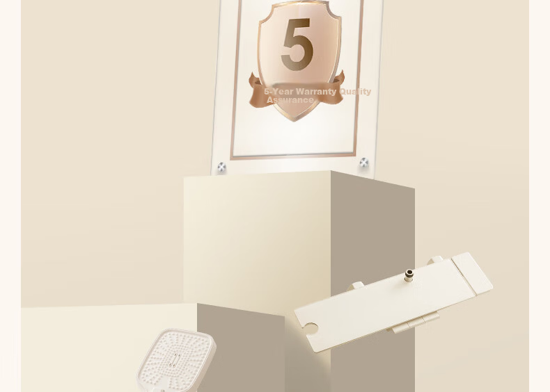 Anhua R5 SE Simple Shower Set Pressurized Pure Copper Body No Top Spray Handheld Nozzle Milky White N3GQ9049MKW2 15