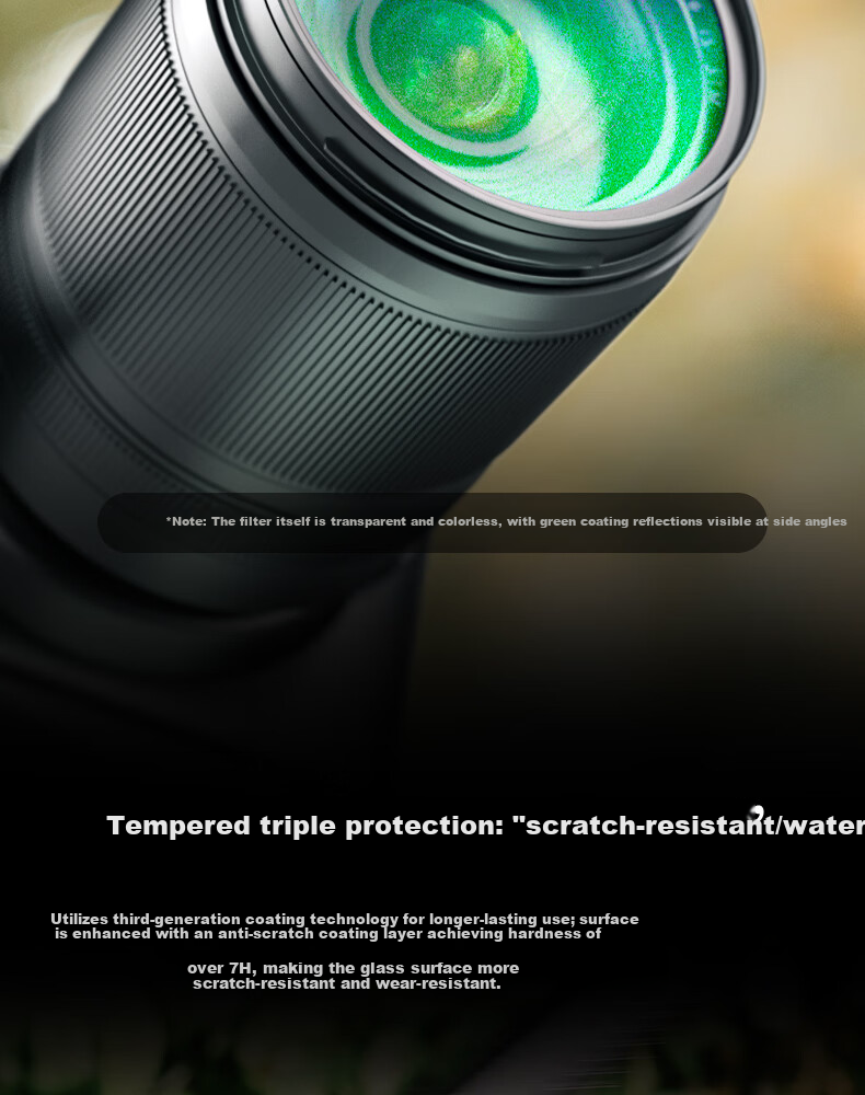 Kase UV Filter 3rd Generation III 72mm MCUV Multi-Coated Double-Sided Lens Protection Filter for DSLR and Mirrorless Cameras High Definition High Transmission Low Reflection Filter 8