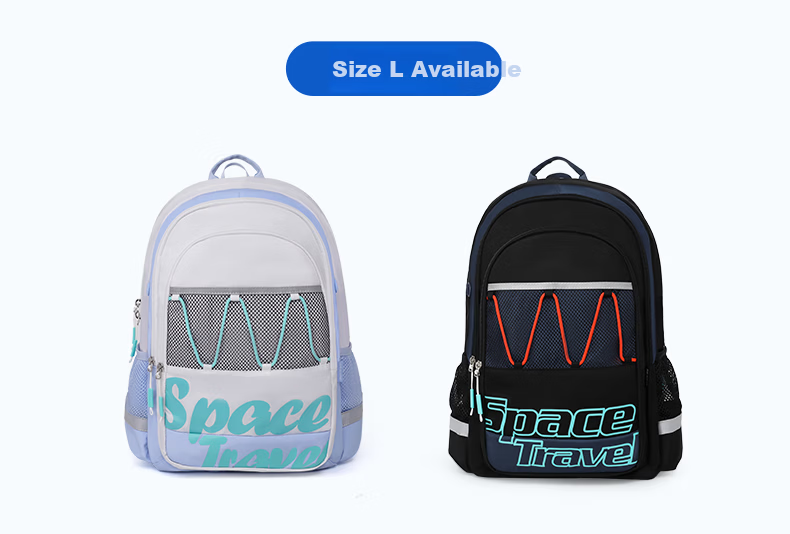 DR·KONG Middle School Student Backpack Girls Spine Protection Lightweight Boys Trendy Large Capacity High School Student Shoulder Bag 8