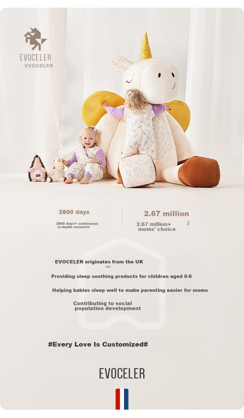 EVOCELER Baby Shaping Pillow Newborn Silicone Head Shaping Pillow 0-6-12 Months All-Season Baby Pillow 31